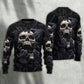 Dark Screaming Skull Fantasy Art – Sweater - Ugly Christmas Sweater