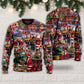 Santa Snow Village Spirit Of Giving – Sweater - Ugly Christmas Sweater