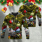Christmas Frog Merry Christmas Bauble - Hoodie