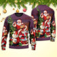 Christmas Funny Santa Gift Happy Style – Sweater - Ugly Christmas Sweater