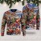 Christmas Joy Love Peace Family – Sweater - Ugly Christmas Sweater