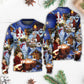 Christmas Jesus Best Gift Ever Art – Sweater - Ugly Christmas Sweater