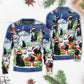Christmas Black Cat Merry Catmas – Sweater - Ugly Christmas Sweater