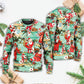 Christmas Santa Vacation Beach Joyful – Sweater - Ugly Christmas Sweater