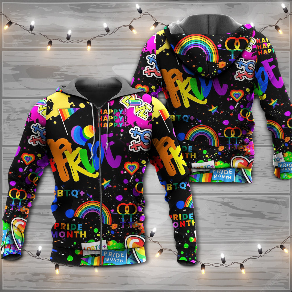 Pride Colorful Unity Style - Hoodie