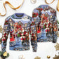 Christmas Santa Comes Tonight Style – Sweater - Ugly Christmas Sweater