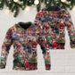 Santa Snow Village Spirit Of Giving - 3D Hoodie