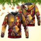 Spirit Of Christmas Santa Art - 3D Hoodie