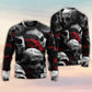 Skull Love Rose Fantasy Art – Sweater - Ugly Christmas Sweater
