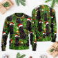 Black Cat Christmas Merry Xmas – Sweater - Ugly Christmas Sweater