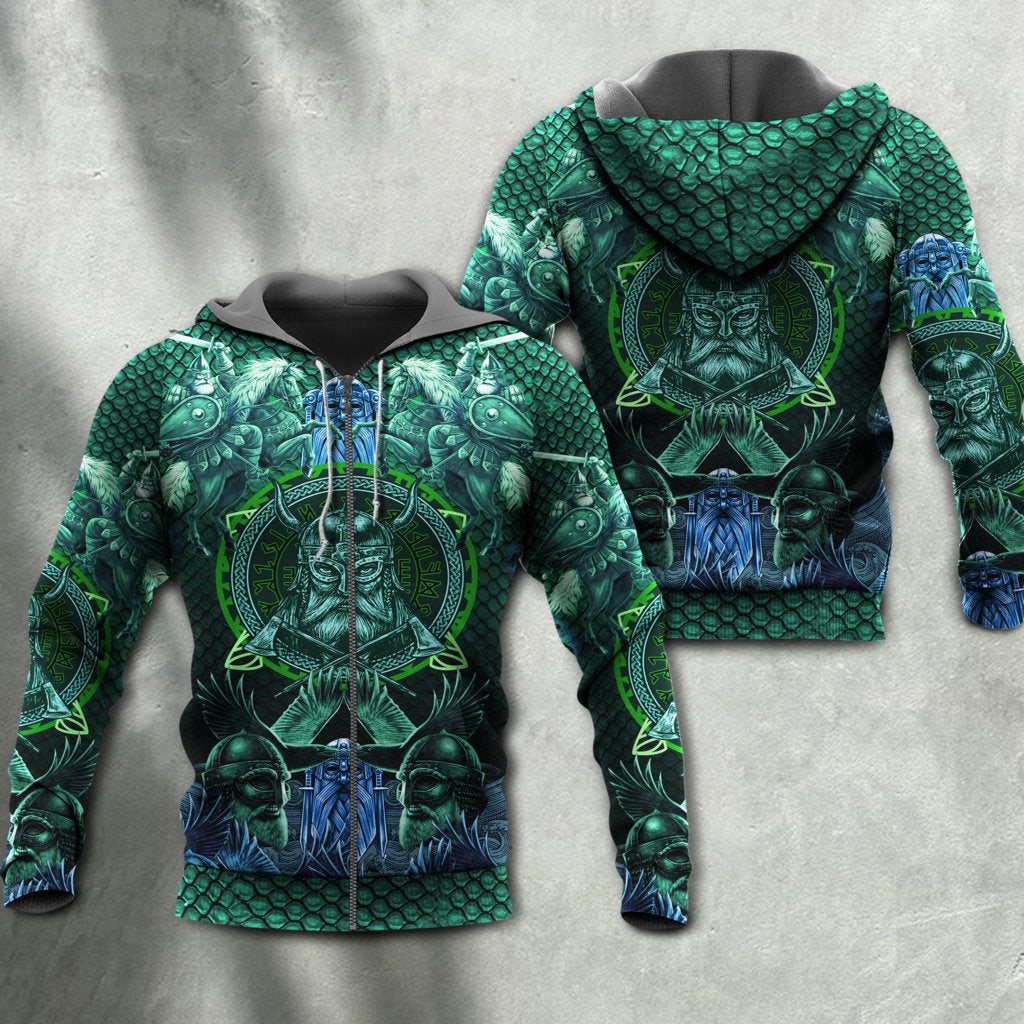 Viking Valhalla Farewell Style - 3D Hoodie
