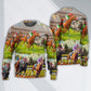 Horse Racing Dont Look Back Style – Sweater - Ugly Christmas Sweater