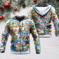 Christmas American Pride Merry Xmas - 3D Hoodie