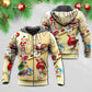 Santa Pizza Night Christmas - 3D Hoodie