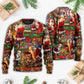 Santa Claus Christmas Merry Xmas Style – Sweater - Ugly Christmas Sweater