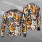 Colorful Cat Art Lover Mixer Style – Sweater - Ugly Christmas Sweater