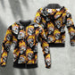 Skull Cool Fire Energy Style - Hoodie