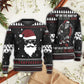 Christmas Santa Up On The Rooftop – Sweater - Ugly Christmas Sweater