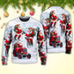 Christmas Fun With Santa Gift Style – Sweater - Ugly Christmas Sweater