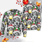 Christmas Meowy Xmas Cat Lover – Sweater - Ugly Christmas Sweater