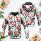 Christmas Santa Summer Beach Custom Photo - Hoodie