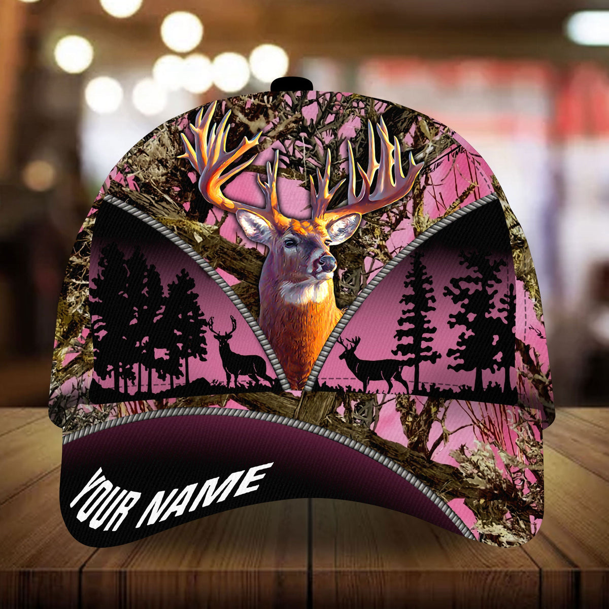 Premium Cool Deer Hunting Art V2 Personalized – Classic Cap