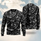 Skull Life Symbolic Art Style – Sweater - Ugly Christmas Sweater