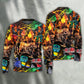 Drum Is My Life Colorful Light Art – Sweater - Ugly Christmas Sweater