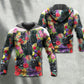 Black Cat Floral Colorful Love - 3D Hoodie