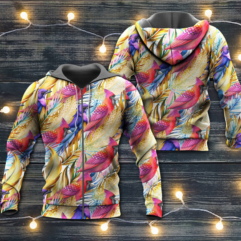 Cardinal Tropical Life Minimal Style - Hoodie