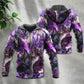 Purple Dragon Skull Fantasy - 3D Hoodie