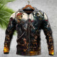 Fantasy Pirate Ghost Art - 3D Hoodie