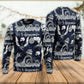 Dragon Skull Old Ship Sea Life Art – Sweater - Ugly Christmas Sweater