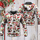 Christmas Snowman Family Happy Xmas - Hoodie