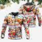Dog Snowman Tree Merry Xmas - 3D Hoodie