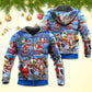 Christmas Santa Beer Happy Xmas - Hoodie