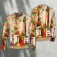 Abstract Colorful Guitar Art Style – Sweater - Ugly Christmas Sweater