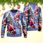 Christmas Santa Story Night Xmas Is Coming – Sweater - Ugly Christmas Sweater