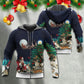 Christmas Santa Giving Gifts Christmas Night - Hoodie