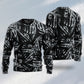 Skull Life Philosophy Dark Art – Sweater - Ugly Christmas Sweater