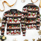 Christmas Happy Night With Santa Friends – Sweater - Ugly Christmas Sweater