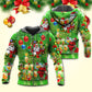 Santa Holiday Cheer Lights - 3D Hoodie