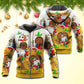 Christmas Santa Beer Cheerful Style - Hoodie