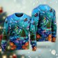 Christmas Whales Under The Sea – Sweater - Ugly Christmas Sweater