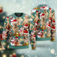 Golden Retriever Merry Christmas – Sweater - Ugly Christmas Sweater