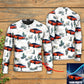 Desert Mountains Cactus Landscape Art – Sweater - Ugly Christmas Sweater