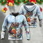 Christmas Santa Happy Funny Xmas - Hoodie