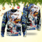 Christmas Friendly Santa With Animals – Sweater - Ugly Christmas Sweater