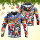 Funny Santa Holiday Art - 3D Hoodie