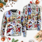 Christmas Snowman Merry Xmas Style – Sweater - Ugly Christmas Sweater